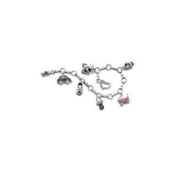 Sterling Silver CZ bracelet with cubic zirconia stone