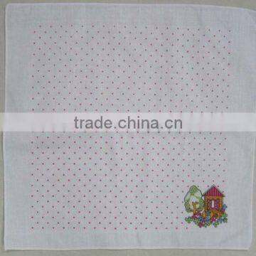 life animate embroidery handkerchief