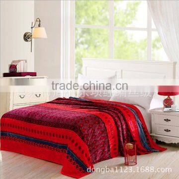 2016 Spring New Flannel Blanket Double Bed Sheet and Coral Fleece Blanket photo-3