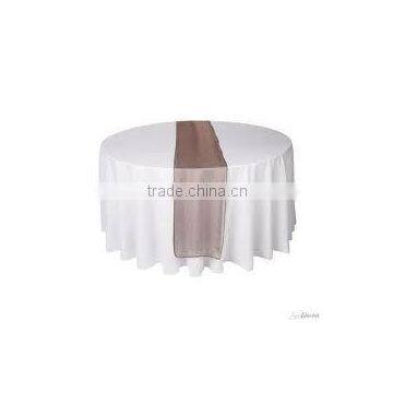 Satin table runner hotel table runner for round or rectangle table