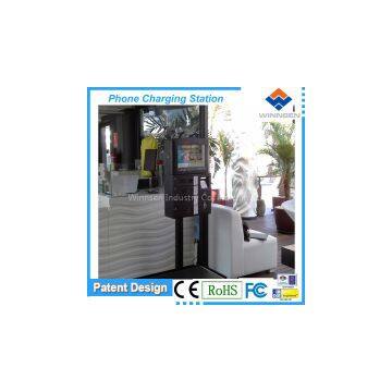 public coin-operated cell phone charge  mobile charge station