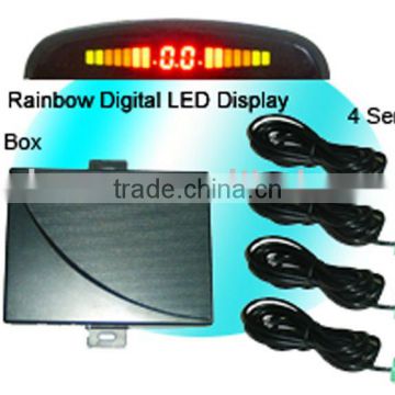 Mr.Ice Online Service!Rainbow LED Display Auto Security Sensor System Parking