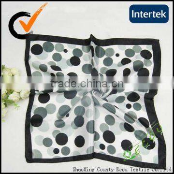 transfer printing satin square kerchief