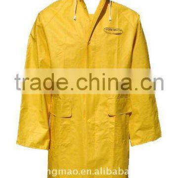 PVC/Poly/PVC Rain Coat