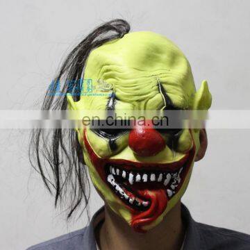 Latex scary clown mask for sale