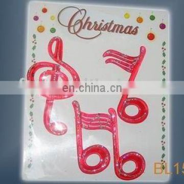 christmas hanging musical note decoration