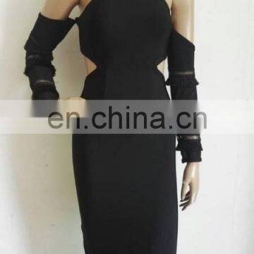 Off-Shoulder Black to Evening Gown Designs for Fat Gir Clothes photo-5