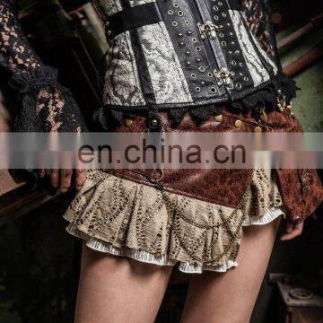 Steampunk Short Skirt With a Pocket photo-5