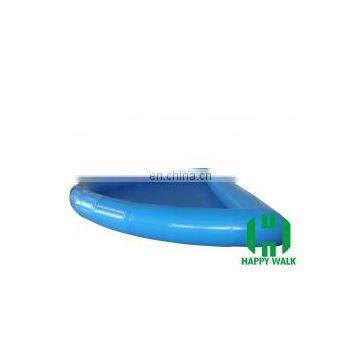 Custom Half Moon Large Plastic Swimming Pool/nflatable Adult Bath