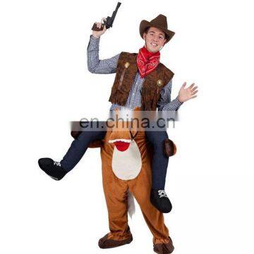 plush cowboy costume men cowboy costume animal cowboy