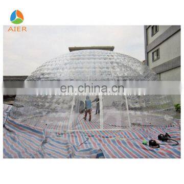 China new-style transparent inflatable dome tent