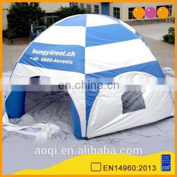 2015 AOQI commercial use sewed advertising inflatable dome tent for sale