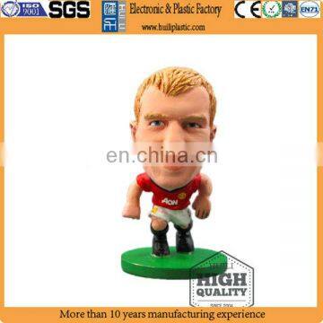 Custom football figure,OEM plastic football player figure,Custom plastic miniature football figures