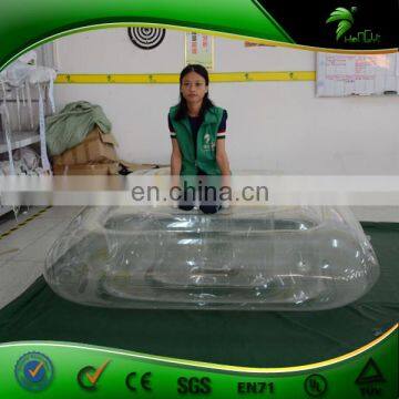 0.4mmPVC Inflatable Transparent Bed Hongyi Bouncing Matress