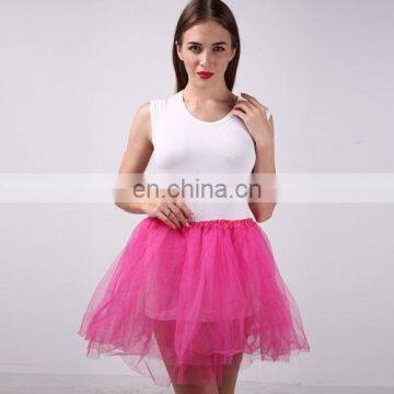 BestDance Ladyes Girls Dancewear Cute Tulle petticoat Tutu Pettiskirt Princess Party Skirt