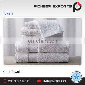 Cheap Custom Logo Terry Cotton Hotel Bath Towel