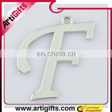 metal letter f pendant