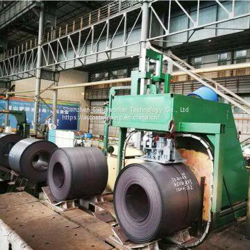 Coil Circuit Strapping Automatic Sealless Joint Steel Bundling Machinery