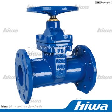 DIN3352 F5 Non-Rising Stem Resilient Seated Gate Valve