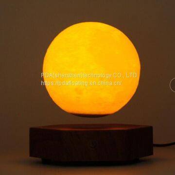 Magnetic Floating Levitate Bottom Moon Ball Lamp