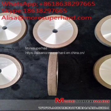 1A1 Resin bond parallel diamond grinding wheel  Alisa@moresuperhard.com