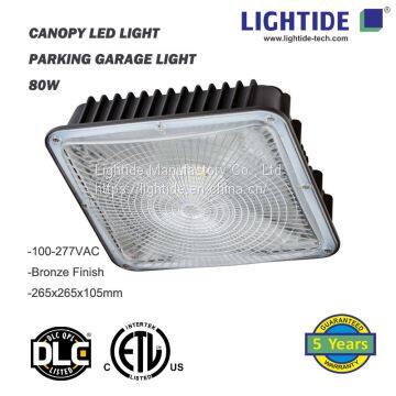 Lightide LED Canopy Light, ETL_cETL_DLC, 80W