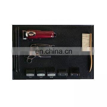 China design hot sell to collect hairdressing tools table barber mat