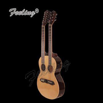 Feeling harp guitar Double neck guitar double-2