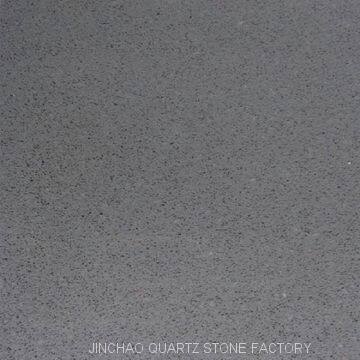 Artificial dark grey color quartz stone