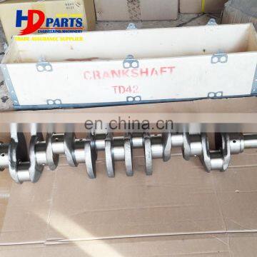TD42 Diesel Engine Steel Crankshaft 12200-65780 photo-3