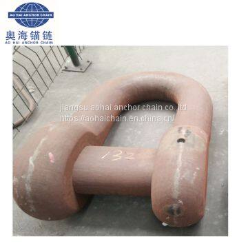 jiangsu factory Marine D Type End Anchor Shackle for Sale with CCS