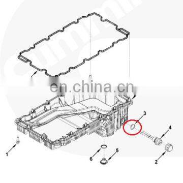 4058941 3068527 Foton Cummins ISF2.8 Engine Heater O-Ring Seal