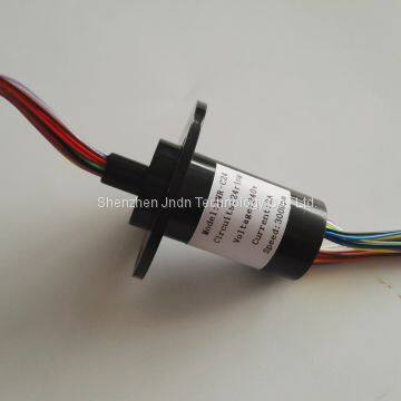 Conductive Capsule Slip Rings OD 22mm 24 Circiuts for Signal Transmission photo-5