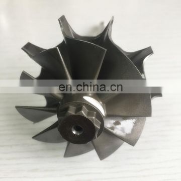 CT26 17201-17040 48/60mm 10 blades turbine shaft wheel/turbo wheel For Land Cruiser Car 98-03 1HD-FTE 1HD-FT 4.2L 204HP