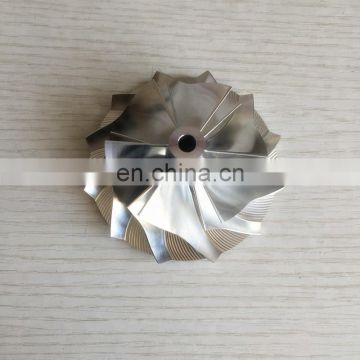 GT3037 901124-0011 6+6 blades 57.00/76.13mm high performance turbo milling/aluminum 2618/BILLET compressor wheel for racing