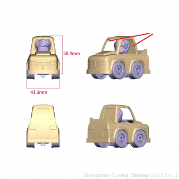 Custom Plastic Toy Car 3D Printing Rapid Prototype Manufacturer