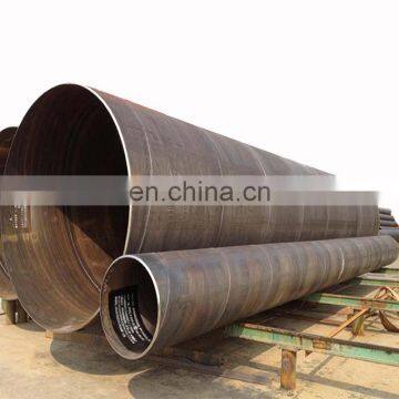 High quality spiral welded steel pipe large diameter pipe price