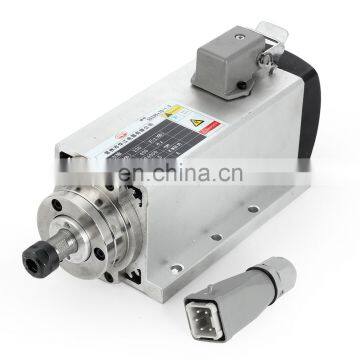 China Manufacturer Air Cooling Spindle Motor for Cnc Milling With Square Type photo-4