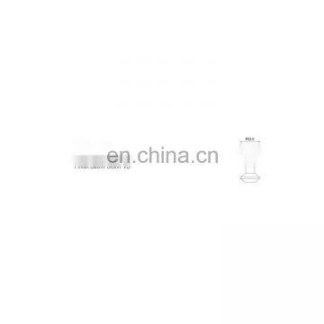 Stainless Steel Round Glass Door Handle Interior Lever Nickel photo-2