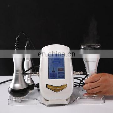 Portable 3 in 1 Multifunction Ultrasonic 40KHZ +Multipolar RF Vacuum Cavitation Slimming Machine