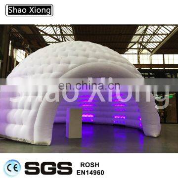 Outdoor Promotional Luxury Party Igloo Tent Inflatable Air Half Geodesic Bubble Trade Show Dome Glamping Tent Camping photo-6