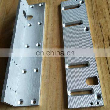 6061t6 Magnetic Lock Right-Angle Aluminum Alloy Part Production With Cnc Processing photo-3