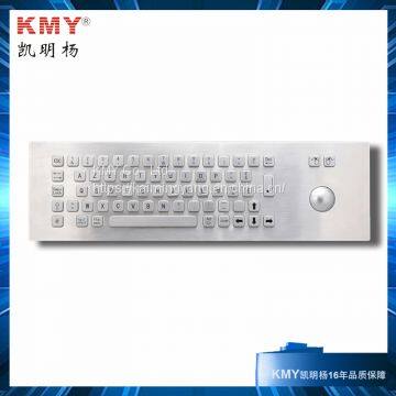 Kiosk Metal Keyboard With Trackball (KMY299B) photo-5