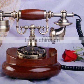 antique or ancient ratory telephone