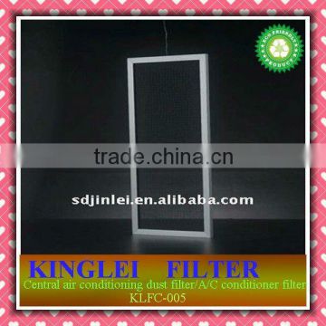 Fiber central air conditioner filter