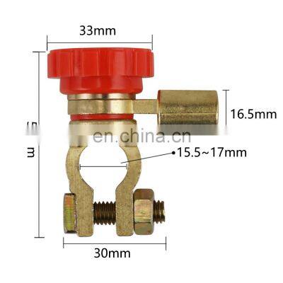 6 - 24 V Car Battery Disconnector 500A Peank Battery Separator Breaker Main Switch Disconnector Pol Clamp