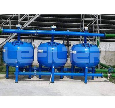 High-speed sand filter for swimming pool water treatment