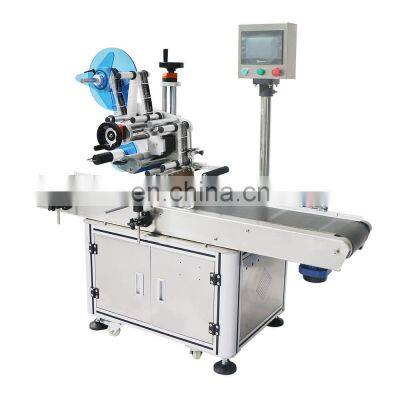 Hot sale desktop Automatic Bag Plane Labeling Machine Pouch Labeling Machine  Flat Surface Labeling Machine