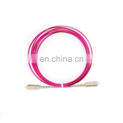 3meters 3.0mm SC Simplex Multi mode OM4 Optical Fiber Patch cord Fiber Jumper fiber patch cord sc sc Faser Patchkabel