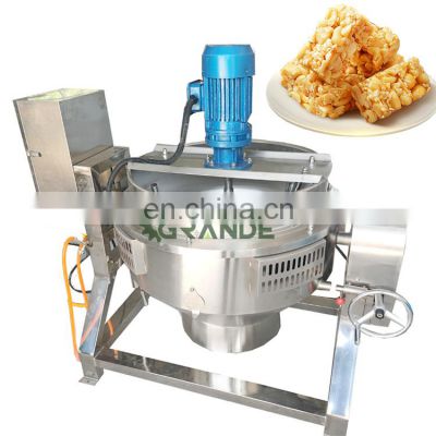 Stainless Steel Jam Jacket Cooking Machine Electric Gas Steam Jacketed Kettle with Mixer Agitator